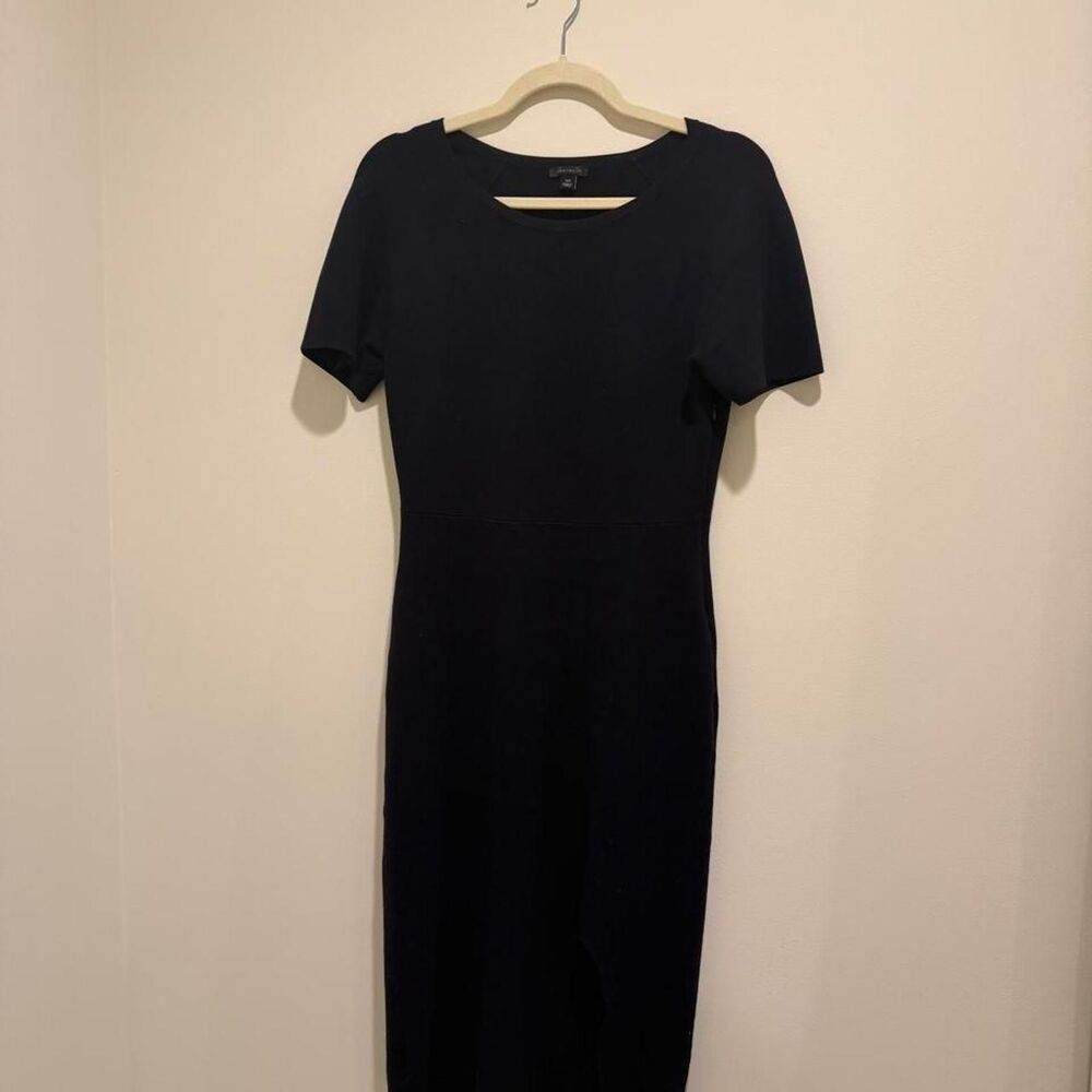 Ann-taylor Women's Navy and Black Dress